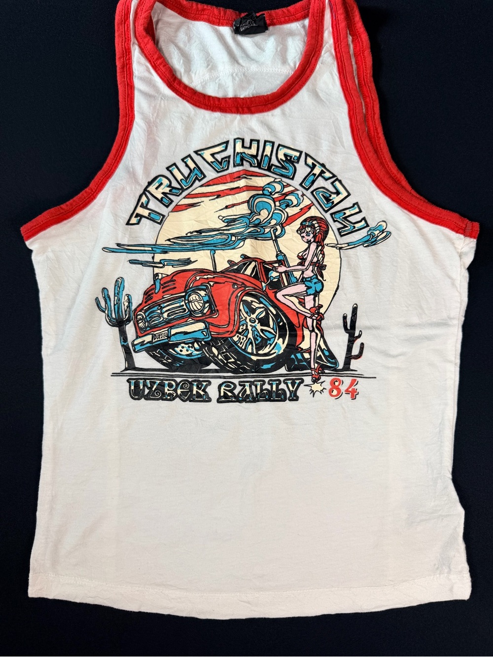 Vintage Y2K DIESEL “Uzbek Rally ‘84” Tank